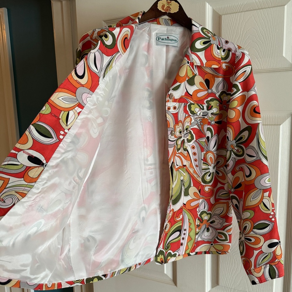 Patchington Silk Jacket Medium - image 3
